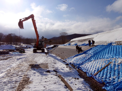 興部川広域河川改修工事