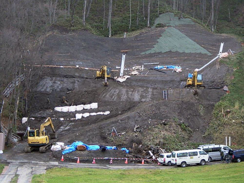 日比の沢小規模治山工事