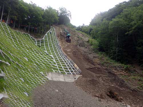 忍路子川B復旧治山工事